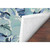Liora Manne Capri Palm Leaf Blue Indoor/Outdoor Rug 7'6" x 9'6"