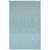 Liora Manne Carmel Texture Stripe Rug Aqua 7'10" SQ CRES8842204