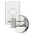 Livex Lighting 1 Light Steel Single Sconce With Polished Chrome Finish 17231-05