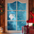 Spotted Elephant Misfit Double Sided Gel Christmas Window Cling Decoration