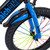 Kids Blue Bike SEAICH Blue Tornado Seaich Custom Blue With Splash Guards