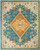 Nourison Allur Turquoise Ivory 9' x 12' Area Rug 099446837301