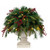2.5' Pre-Lit Artificial Woodland Berry Christmas Outdoor Urn Filler with LED Lights