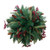 2.5' Pre-Lit Artificial Woodland Berry Christmas Outdoor Urn Filler with LED Lights