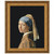 Design Toscano 22" x 25.5" Girl With A Pearl Earring Canvas Art DA1441