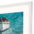 Paragon Coastal Waterside Boat And Buoy Framed Art With Blue Finish 15450
