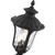 Livex Lighting 3 Light Outdoor Post Top Lantern With Textured Black 7859-14