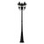 Livex Lighting 3 Light Outdoor Post Light With Textured Black Finish 7866-14