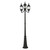 Livex Lighting 3 Light Outdoor Post Light With Textured Black Finish 7710-14