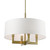 Livex Lighting 4 Light Pendant Chandelier With Antique Brass Finish 48786-01