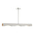Livex Lighting 3 Light Steel Linear Chandelier With Brushed Nickel 45897-91