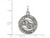 Sterling Silver Pisces Charm Astrology Zodiac Pendant Necklace with Antique Finish andChain