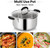 EPPMO Stainless Steel Aluminum Nonstick Stock Pot With Lid EM-C2004-1