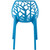 Leisuremod Modern Cornelia Dining Chair With Solid Blue Finish C18SBU