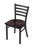 Holland Bar Stool Jackie 18" Chair With Pewter Finish 40018PWDCMpl