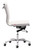 Zuo Modern Lider Plus Armless Office Chair With White Finish 215219
