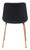 Zuo Modern Tony Set Of 2 Dining Chair With Black And Gold Finish 101770