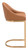 Zuo Modern Scott Counter Chair With Tan And Gold Finish 101973