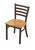 Holland Bar Stool Jackie 18" Chair With Bronze Finish 40018BZMedOak