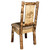 Montana Log Wood Chair In Stain And Lacquer Finish MWGCKSCNBUCKLZMOOSE