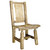 Montana Log Collection Wood Patio Chair In Exterior Stain Finish MWHCEPCSL