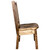 Montana Log Wood Side Chair In Stain And Lacquer Finish MWHCKSCNSLLZBRONC