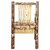 Montana Log Wood Chair With Ergonomic Wooden Seat MWGCCASCN
