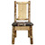Montana Log Wood Chair In Stain And Lacquer Finish MWGCKSCNWOODLZMOOSE