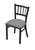 Holland Bar Stool Contessa 18" Chair With Black Wrinkle Finish 61018BW020