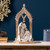 17" Holy Family Arch Nativity Scene Christmas Decoration