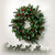 Holly and Pine Artificial Christmas Wreath with Berries, 24-Inch, Unlit