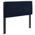 Modway Tranquil Twin Headboard With Midnight Blue Finish MOD-7023-MID