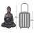 Design Toscano Gothic Stone Large Buddha Of The Grand Temple Statue AL1160