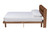 Baxton Studio Harper Transitional Walnut Brown Wood Full Platform Bed