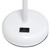 Creekwood Home Contemporary Metal Table Desk Lamp With White Finish CWT-2008-WO