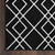Nourison Modern Lines 2' x 4' Area Rug With Black Finish 099446087850