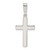FJC Finejewelers Sterling Silver Polished and Satin Center Latin Cross Charm 35 x 16 mm GQQC11099T