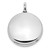 FJC Finejewelers Sterling Silver Rhodium Plated CZ Stars Swing Charm Locket 27 x 20 mm GQQLS1081T