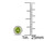 1.12 Carat (ctw) Peridot Halo Stud Earrings in 10K Yellow Gold with Diamonds