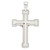 FJC Finejewelers Sterling Silver Polished Crucifix Charm 47 x 27 mm GQQC11174T