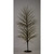 5.75' Pre-Lit Black Birch Artificial Tree, LED Warm White Lights