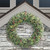 Pre-Lit Rocky Mountain Spruce Artificial Christmas Wreath, 60-Inch, Warm White LED Lights
