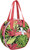 Emma & Chloe Tropical Round Insulated Lunch Bag, Girls Lunchbag Cooler Tote