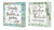 Set of 2 Green and White Inspirational Quotes Printed Garden Themed Wall Decor 10"