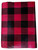 Holiday Time Red & Black Buffalo Plaid Check Vinyl Tablecloth, 70 Round Table