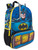Warner Bros. DC Comics Batman Kids 17" Backpack School Book Bag with Tech Sleeve