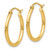 FJC Finejewelers 10 kt Yellow Gold Polished 2mm Lightweight Tube Hoop Earrings 20 mm x 20 mm GQ10T916LW