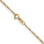 FJC Finejewelers 14 kt Yellow Gold Flat Figaro Chain Bracelet 6 Inches x 1.25 mm GQPEN76A
