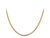 FJC Finejewelers 14 kt Yellow Gold Flat Beveled Curb Chain 24 Inches x 2.3 mm GQ130624A