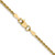 FJC Finejewelers 14 kt Yellow Gold Solid Regular Rope Chain 22 Inches x 2 mm GQ705322A